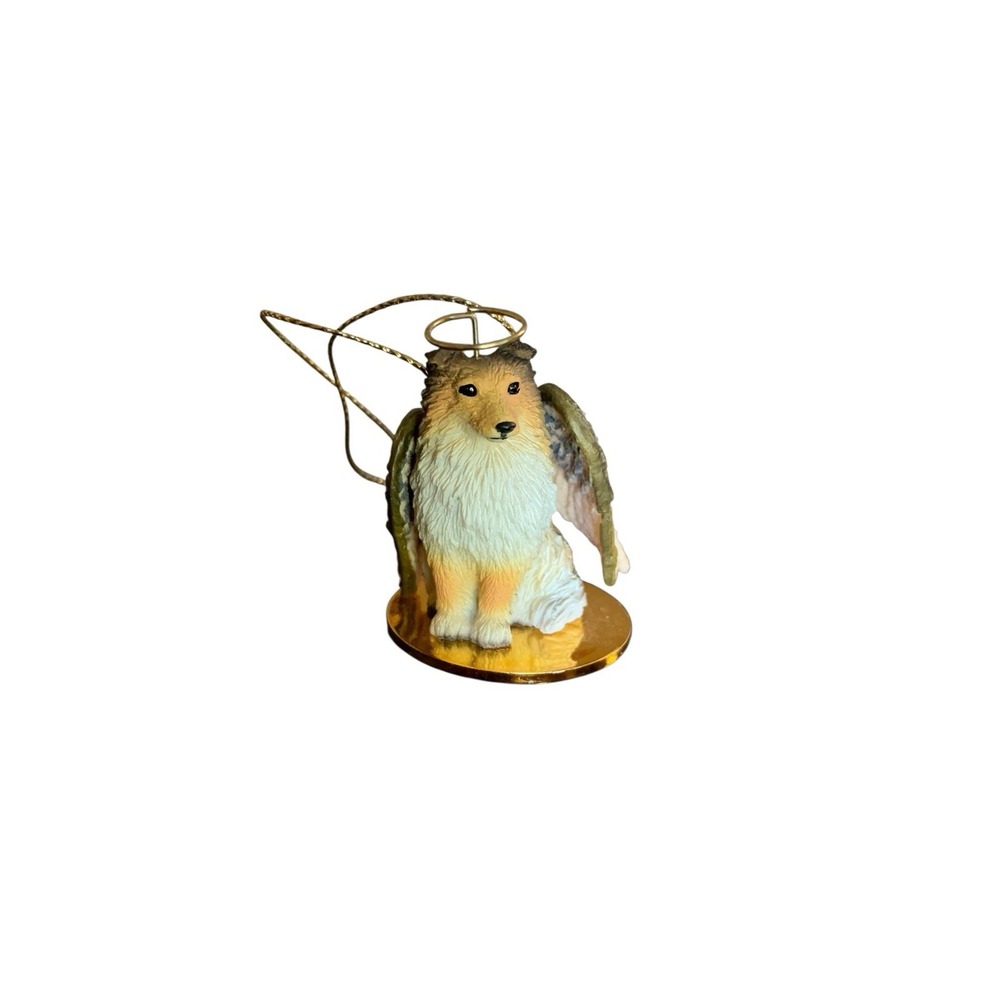 Tiny Ones Conversation Concepts Sheltie Sable Angel Dog Ornament Christmas Tree